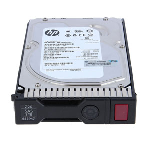 HP 1TB 6G SAS 7.2K 3.5IN SC MDL HARD DISK DRIVE