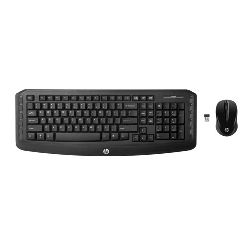 HP Wireless Classic Desktop J8F13AA Keyboard and Mouse Combo