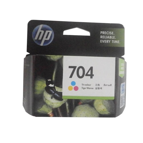 HP 704 Tri Color Ink Cartridge