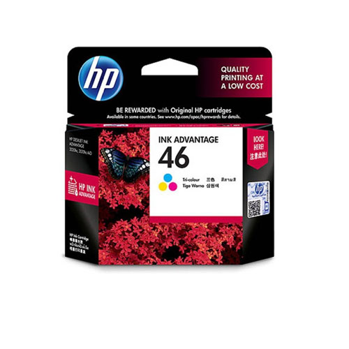 HP 46 Multi Color Ink Cartridge